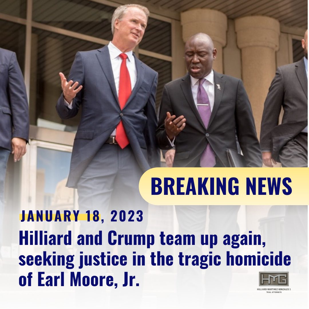Attorneys Bob Hilliard and Ben Crump team up to seek justice for Earl Moore, Jr.